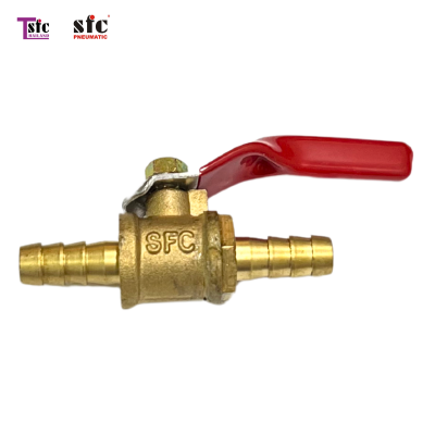 BRASS BALL VALVE หางปลาไหล สองทาง