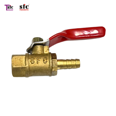 BRASS BALL VALVE เกลียวใน-หางปลาไหล