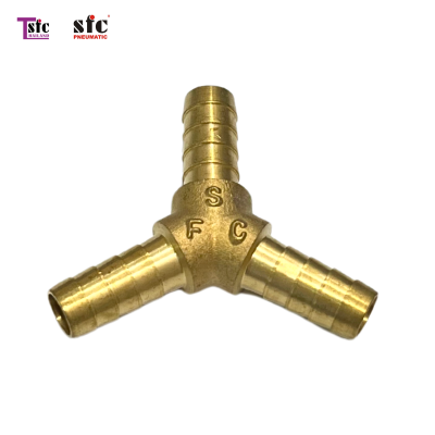 ฟิตติ้งทองเหลืองตัววาย หางปลาไหลสามทาง