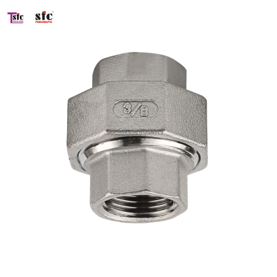 ฟิตติ้งสแตนเลสยูเนี่ยน เกลียวใน x ใน