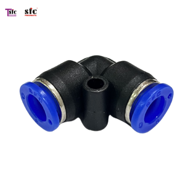 ฟิตติ้งข้องอ 90 องศา เสียบสายสองทาง