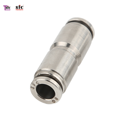 ฟิตติ้งสแตนเลส เสียบสายสองทาง